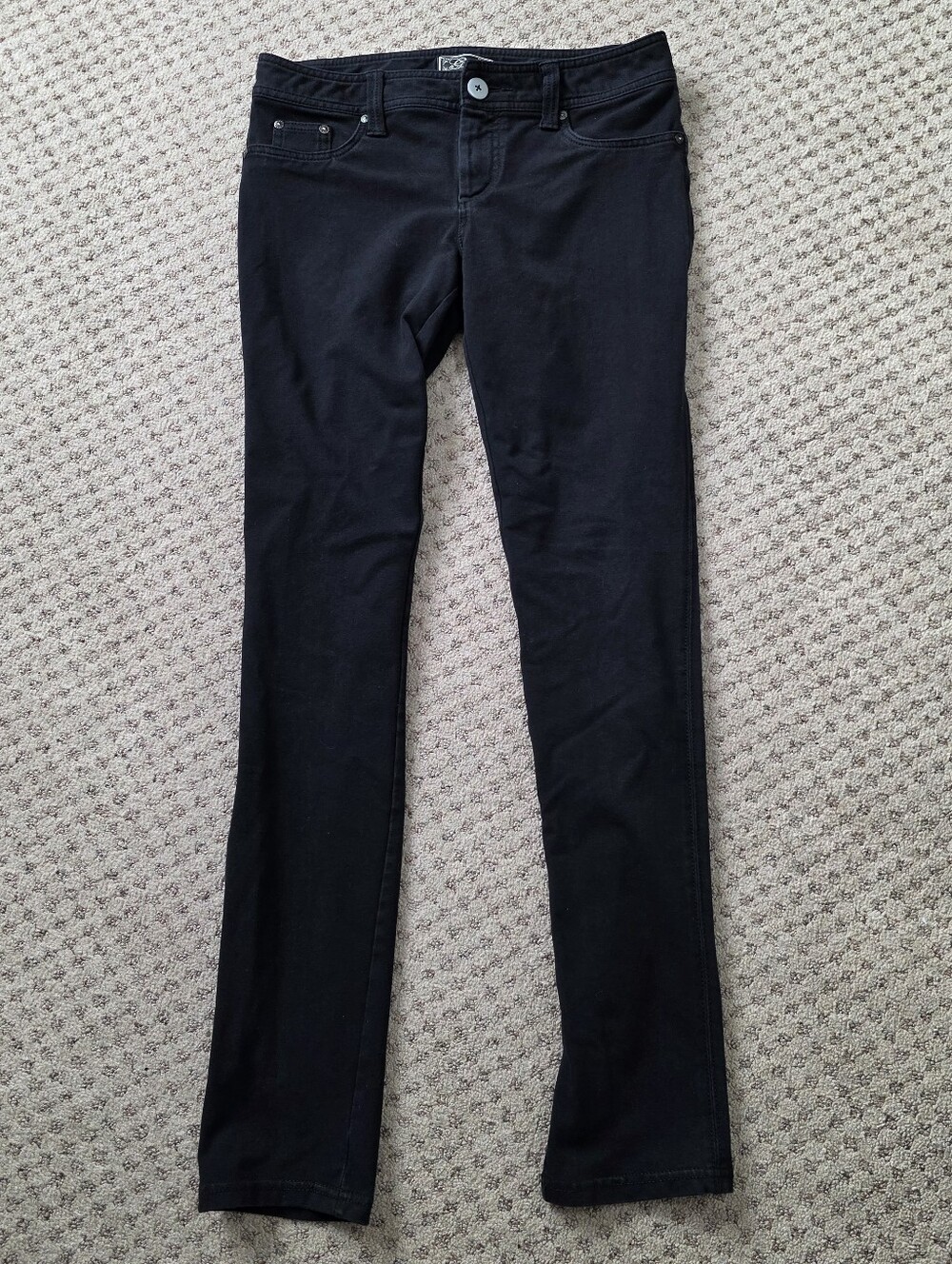 Guess Black Women's Slim Straight Pants